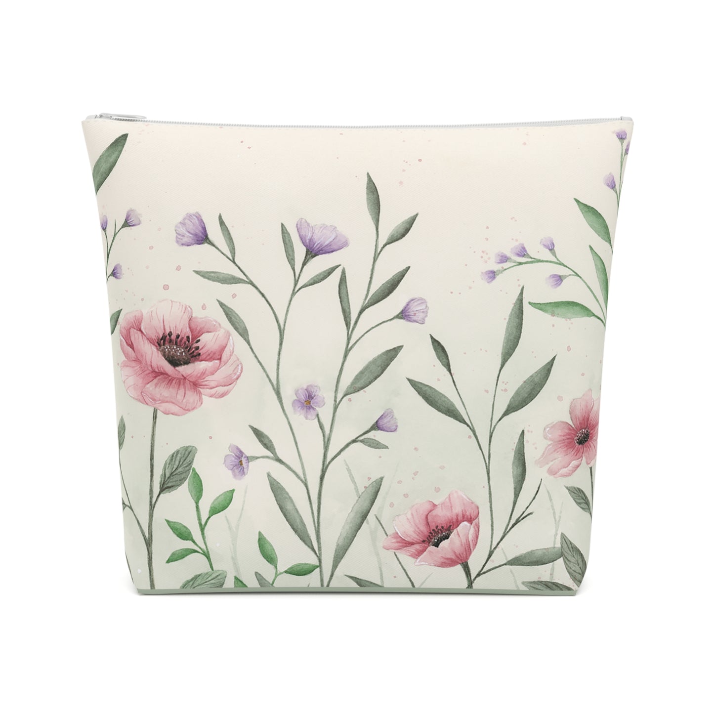 Cotton Cosmetic Bag - Spring Blossoms