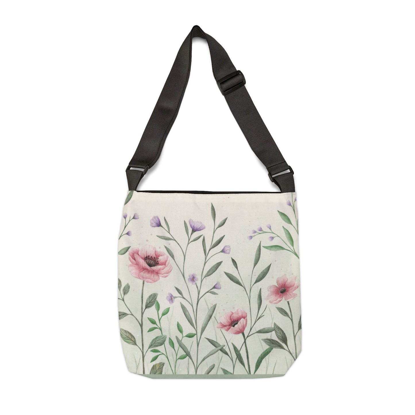 Adjustable Tote Bag - Spring Blossoms