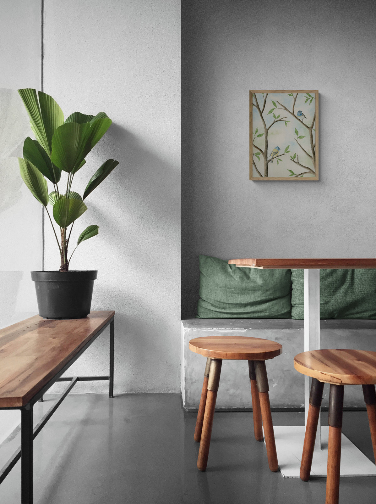 Little Birds - Watercolor Wall Art