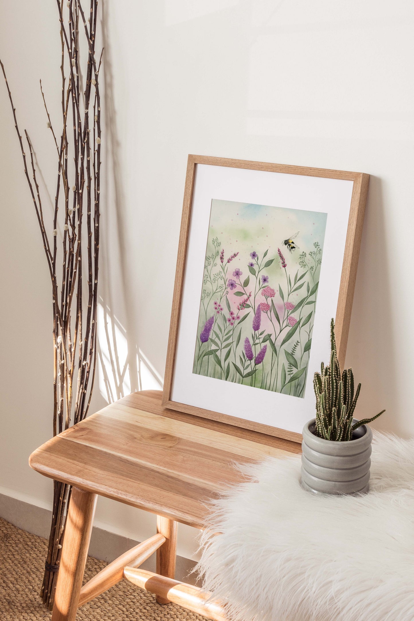 Wildflowers - Watercolor Wall Art