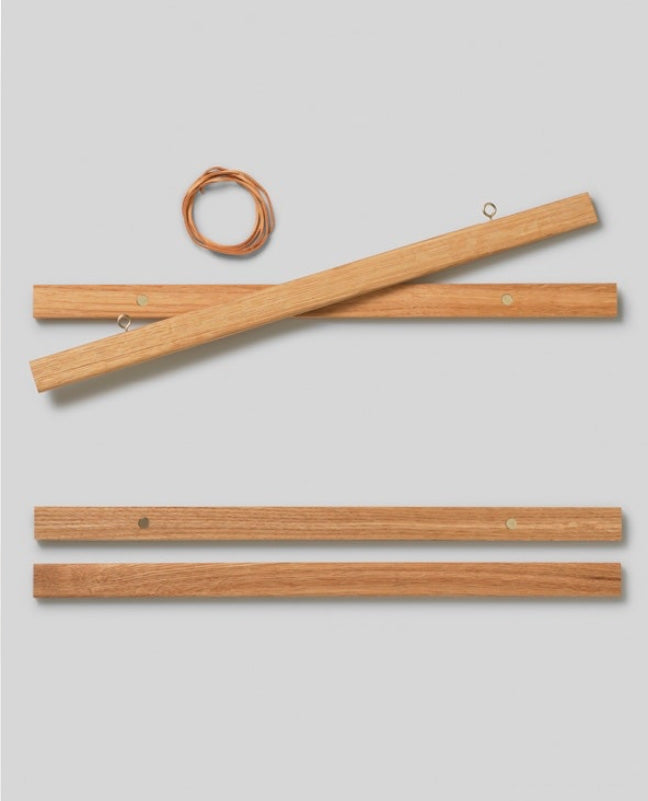 Wooden magnetic frames