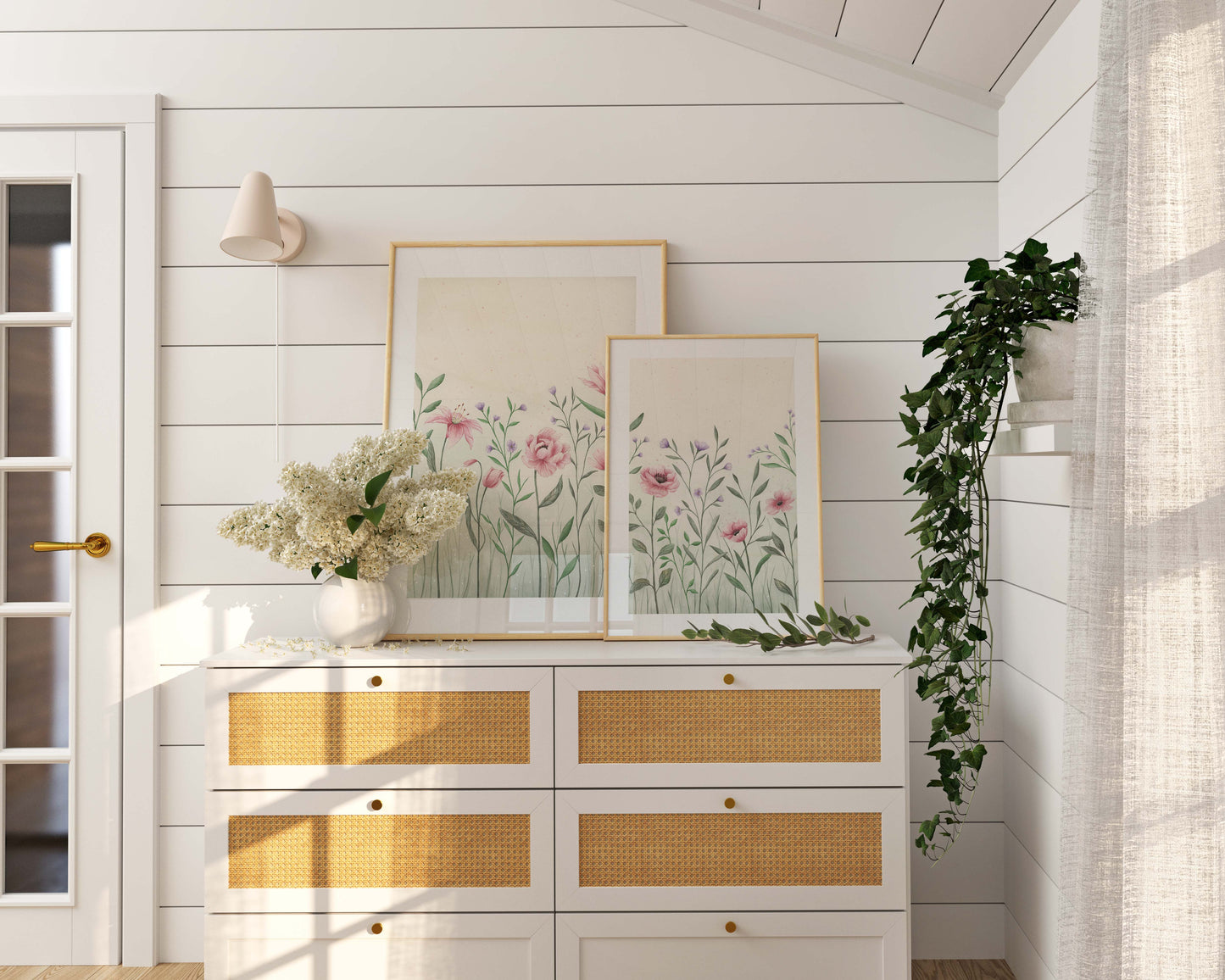 Spring Blossoms - Watercolor Wall Art