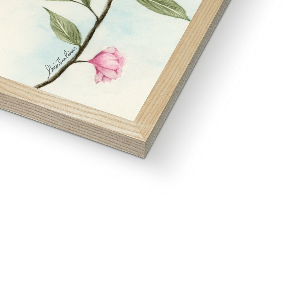 Yellow Bird - Framed Print