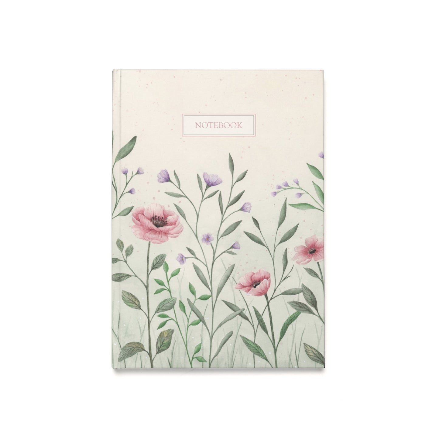 Elegant Floral Hardcover Journal - A5 Notebook for Writing and Journaling