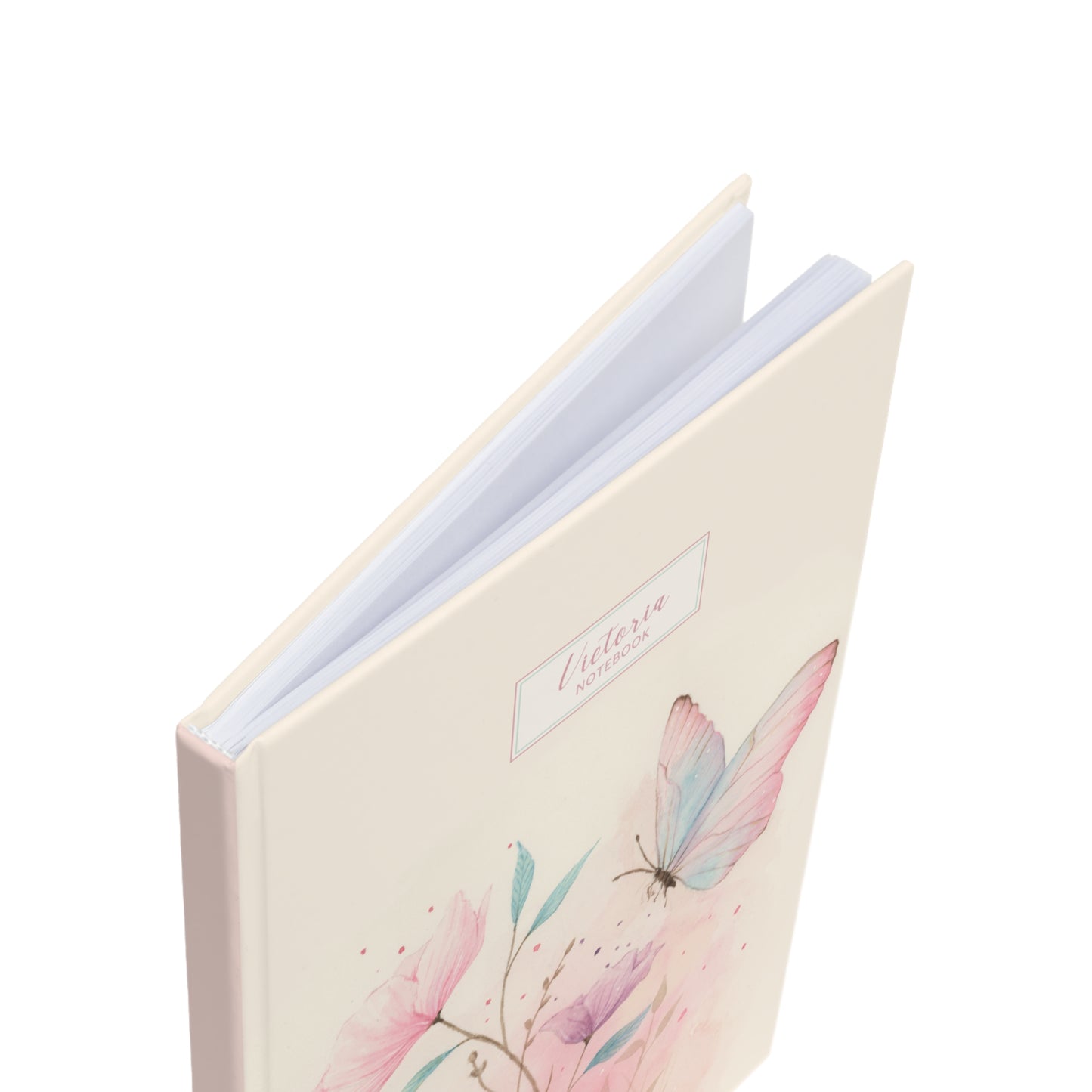 Custom Floral Notebook – Personalized A5 Journal