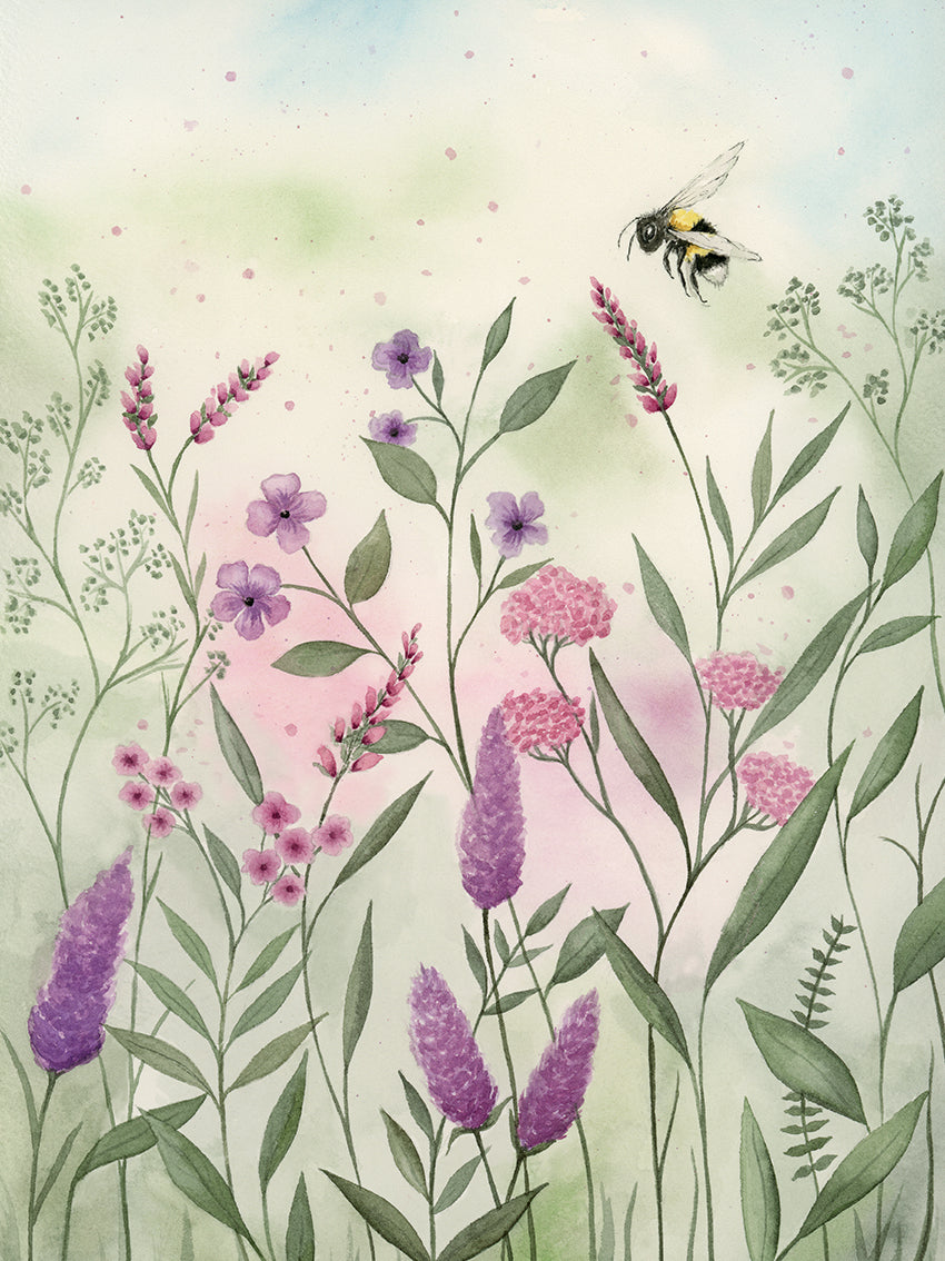 Wildflowers - Watercolor Wall Art