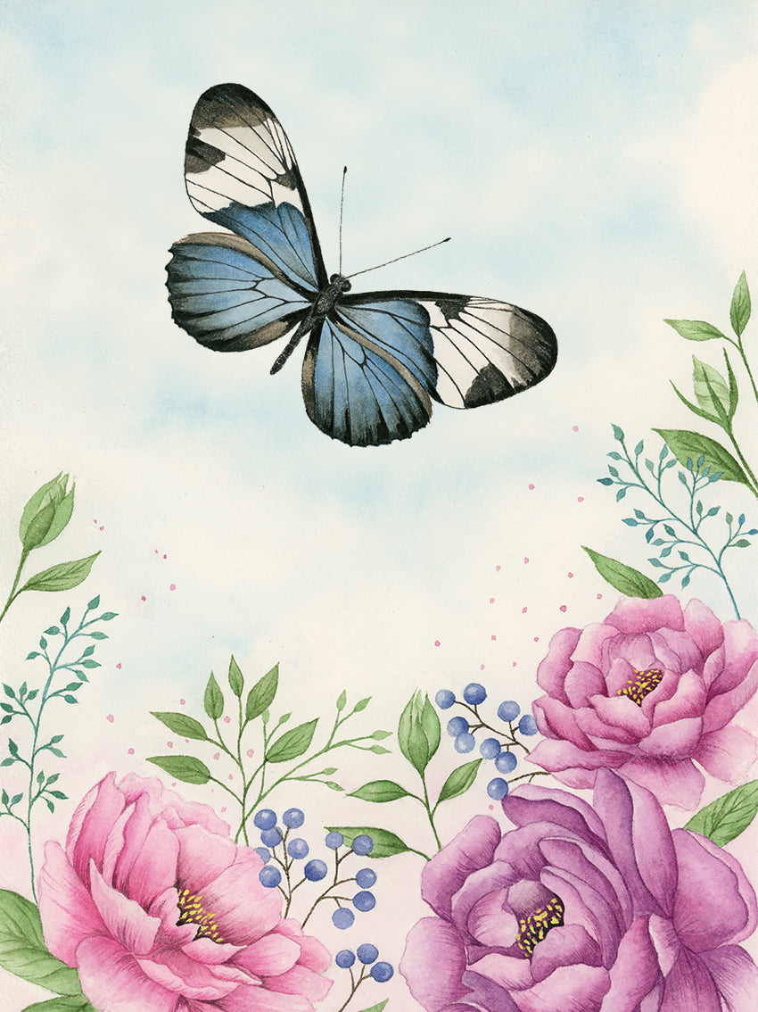 Spring Flowers - Watercolor Wall Art