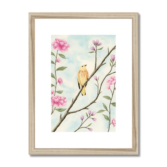 Yellow Bird - Framed & Mounted Print